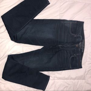 Super super stretch high waisted jeggings, blue